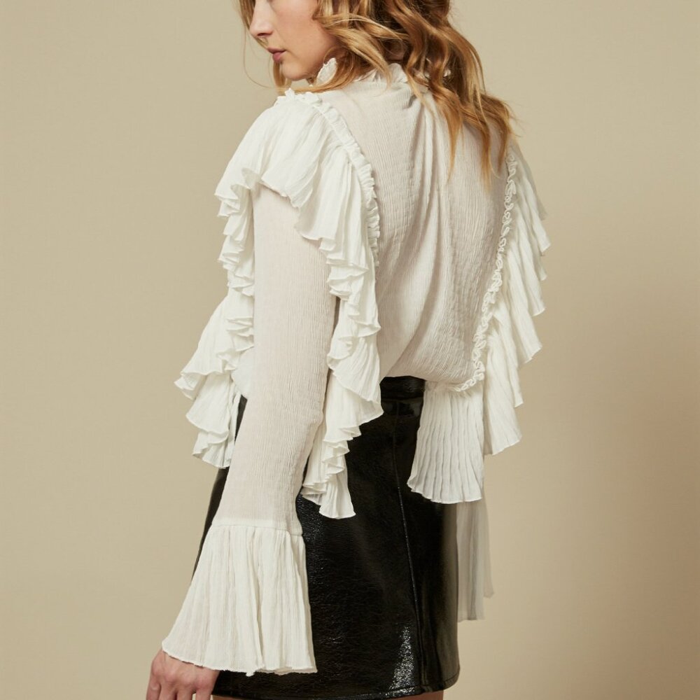 Goldie Ruffle Blouse - Picture 3 of 4